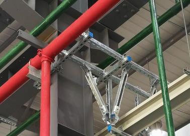 泸州该抗震支架的整体式支吊架结构协调性好